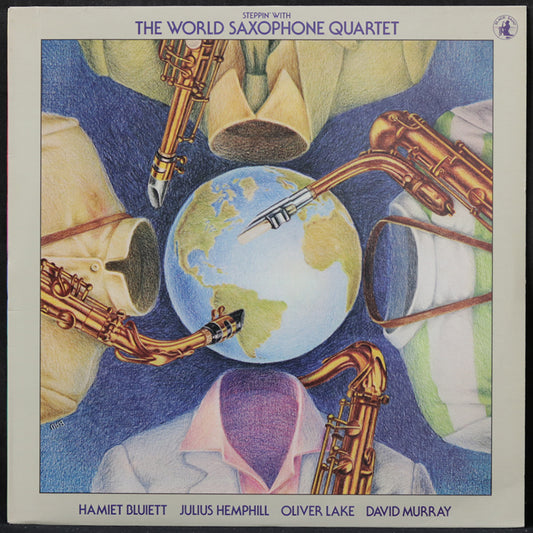 EBOND The World Saxophone Quartet - Steppin' With The World Saxophone Quartet Vinile V005109