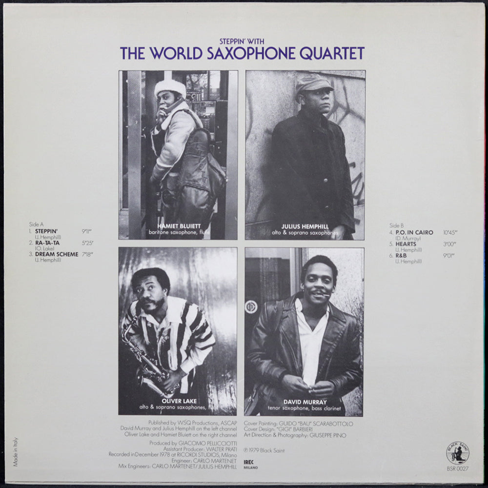 EBOND The World Saxophone Quartet - Steppin' With The World Saxophone Quartet Vinile V005109
