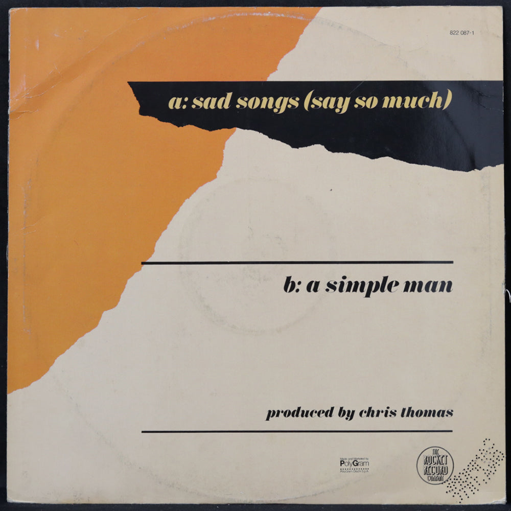 EBOND Elton John - Sad Songs (Say So Much) Vinile V006089