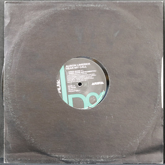 EBOND Alison Limerick - Hear My Call / Let's Make A Memory (PROMO) Vinile V006119