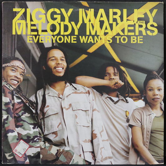 EBOND Ziggy Marley & The Melody Makers - Everyone Wants To Be Vinile V007019