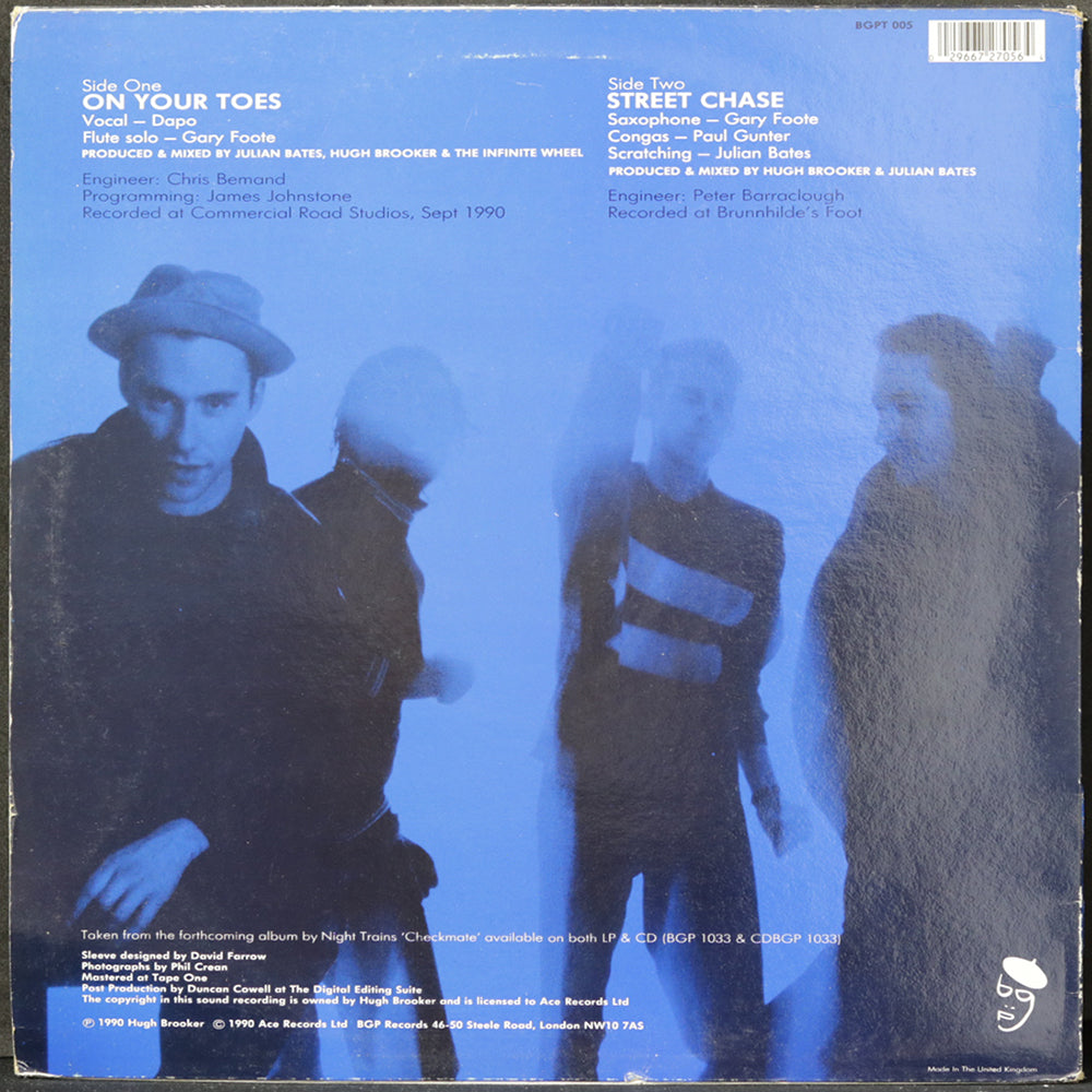 EBOND Night Trains - On Your Toes Vinile V007022