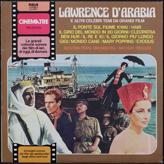 EBOND The Boston Pops Orchestra, Arthur Fiedler - Lawrence D'Arabia E Altri Celebri Temi Da Grandi Film Vinile V007036