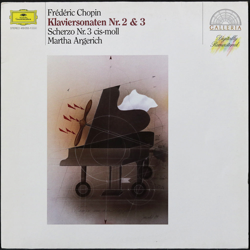 EBOND Frederic Chopin, Martha Argerich - Klaviersonaten Nr. 2 & 3 / Scherzo Nr. 3 Cis-moll Vinile V007139