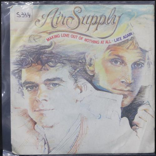 EBOND Air Supply - Making Love Out Of Nothing At All / Late Again Vinile V008024