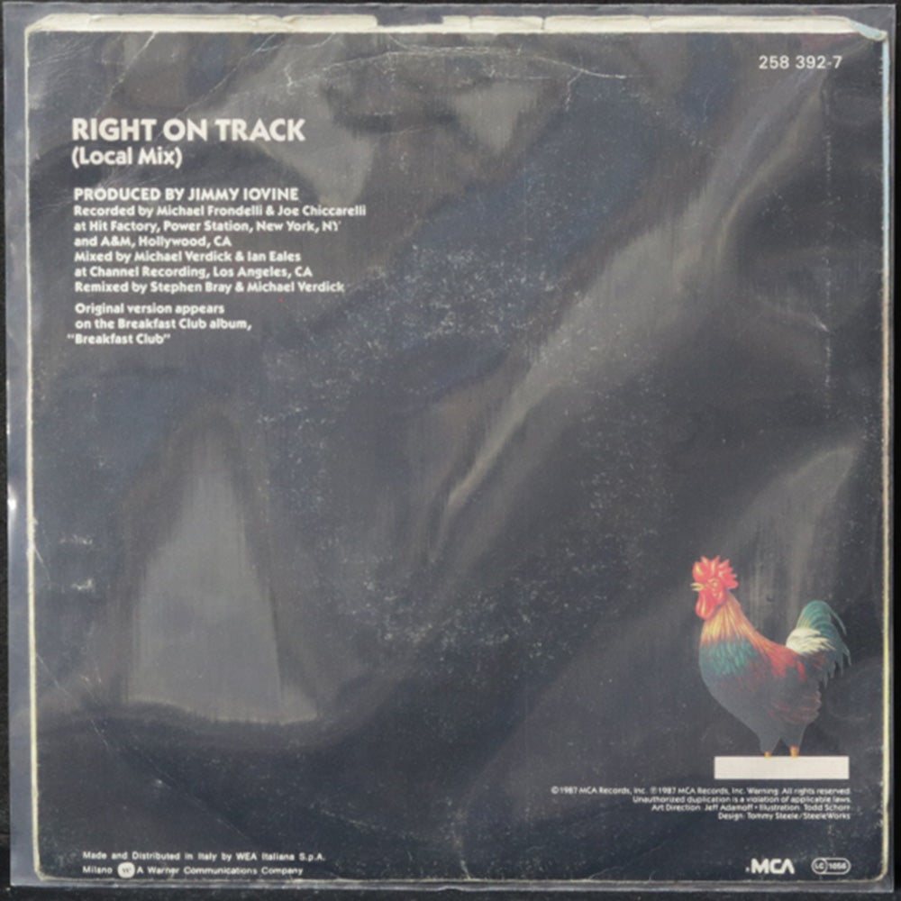 EBOND Breakfast Club - Right On Track Vinile V009018