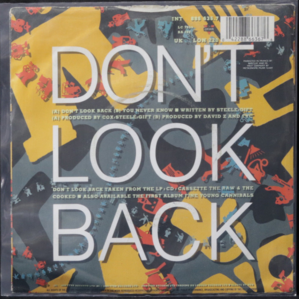 EBOND FYC - Don't Look Back Vinile V009031