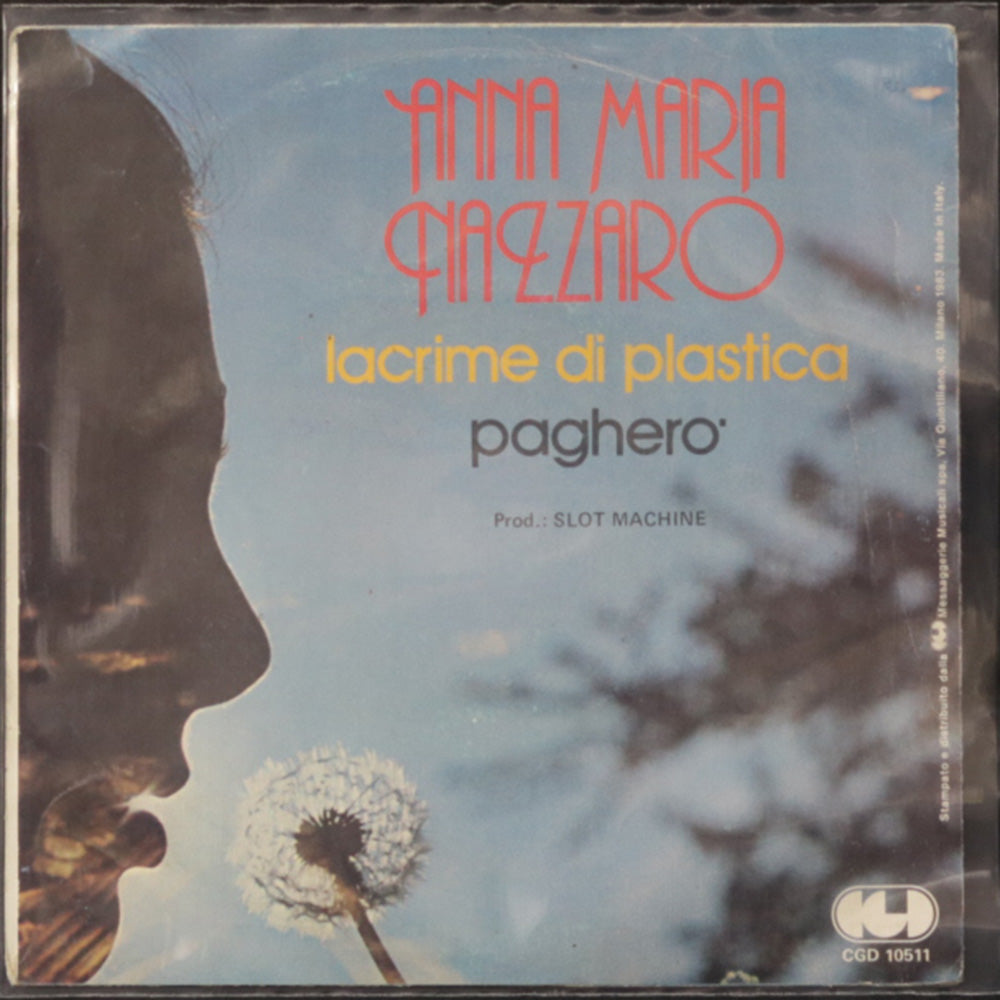 EBOND Anna Maria Nazzaro - Lacrime Di Plastica Vinile V009032