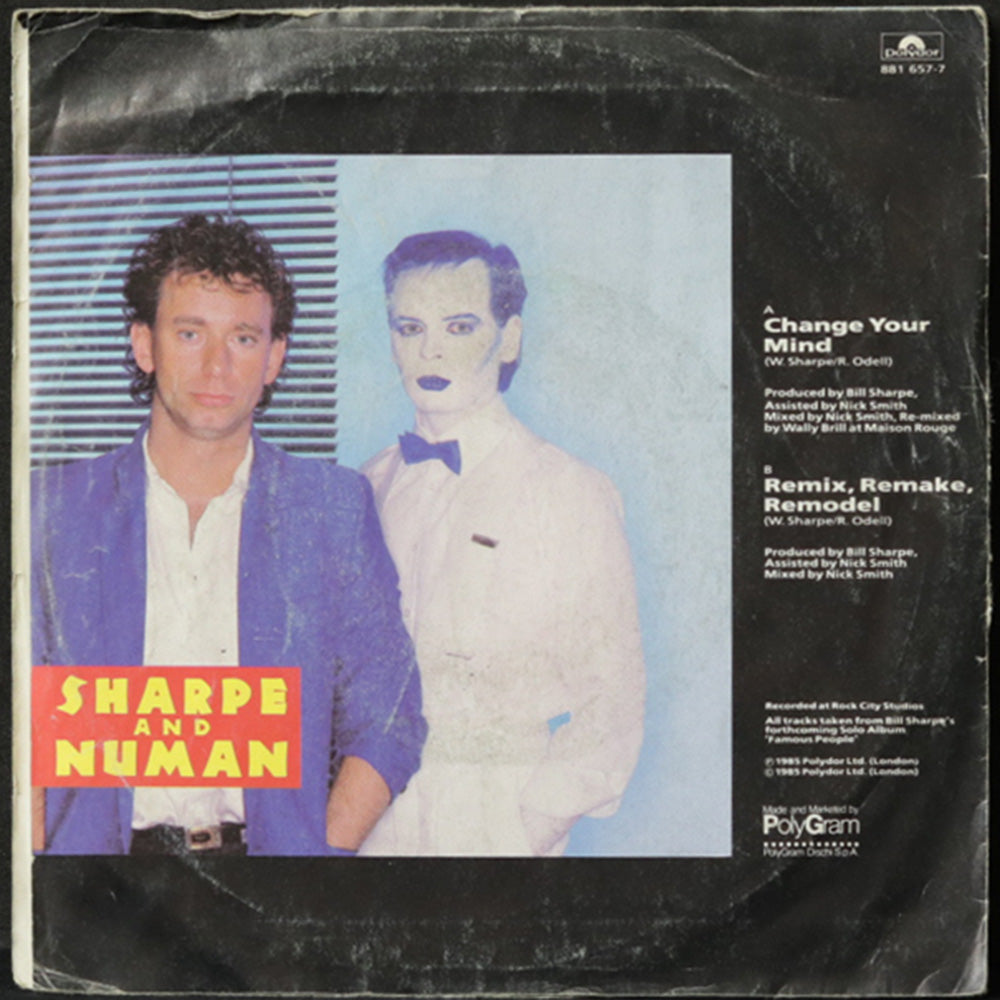 EBOND Sharpe And Numan - Change Your Mind Vinile V009110