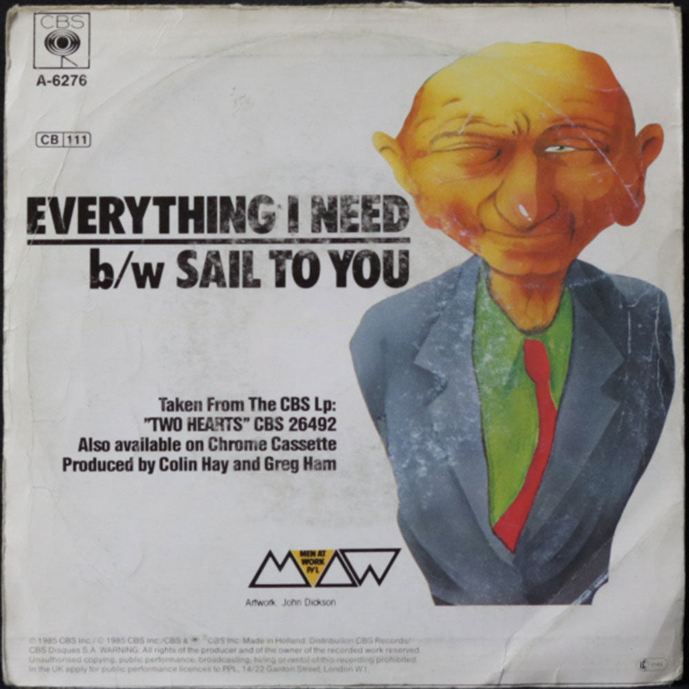 EBOND Men At Work - Everything I Need Vinile V009125