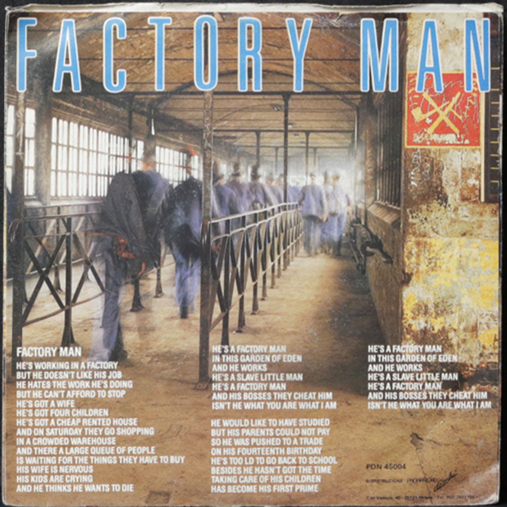 EBOND Maarten Peters & The Dream - Factory Man Vinile V009143