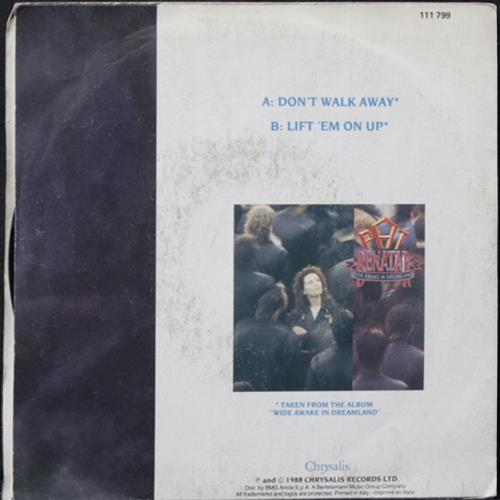 EBOND Pat Benatar - Don't Walk Away Vinile V010054