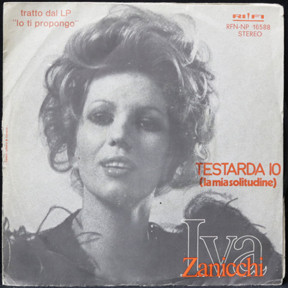 EBOND Iva Zanicchi - Testarda Io (La Mia Solitudine) Vinile V011017