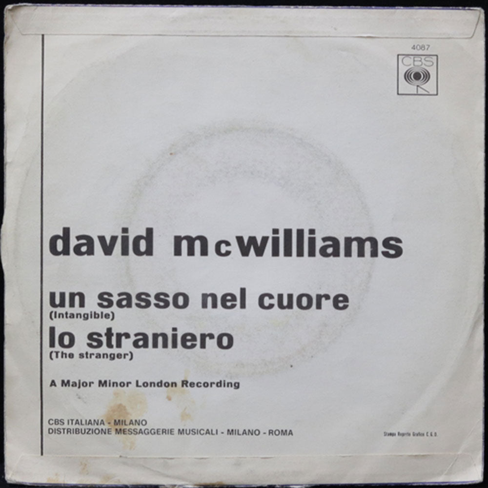 EBOND David McWilliams - Un Sasso Nel Cuore Vinile V011024