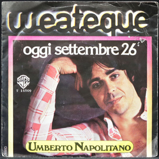 EBOND Umberto Napolitano - Oggi Settembre 26 Vinile V011033