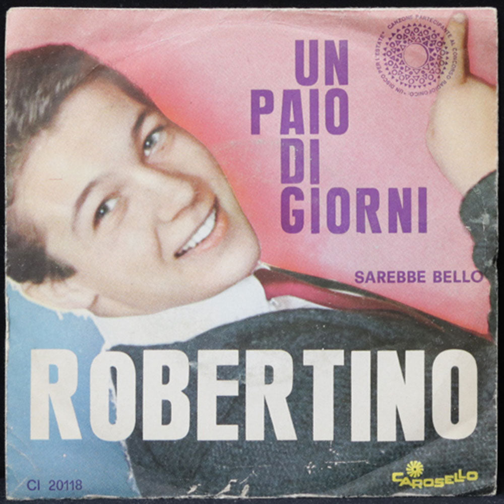 EBOND Robertino - Un Paio Di Giorni Vinile V011035