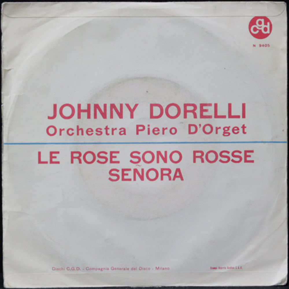 EBOND Johnny Dorelli - Le Rose Sono Rosse Vinile V011050