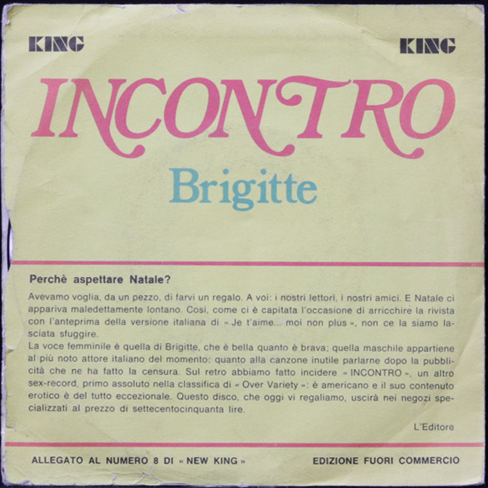 EBOND Brigitte - Ti Amo... Ed Io Di Piu Vinile V011077