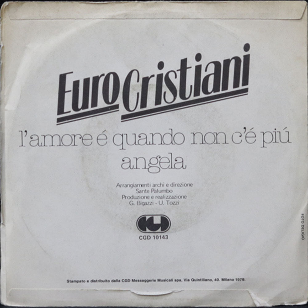 EBOND Euro Cristiani - L'Amore E Quando Non C'E Piu Vinile V011080