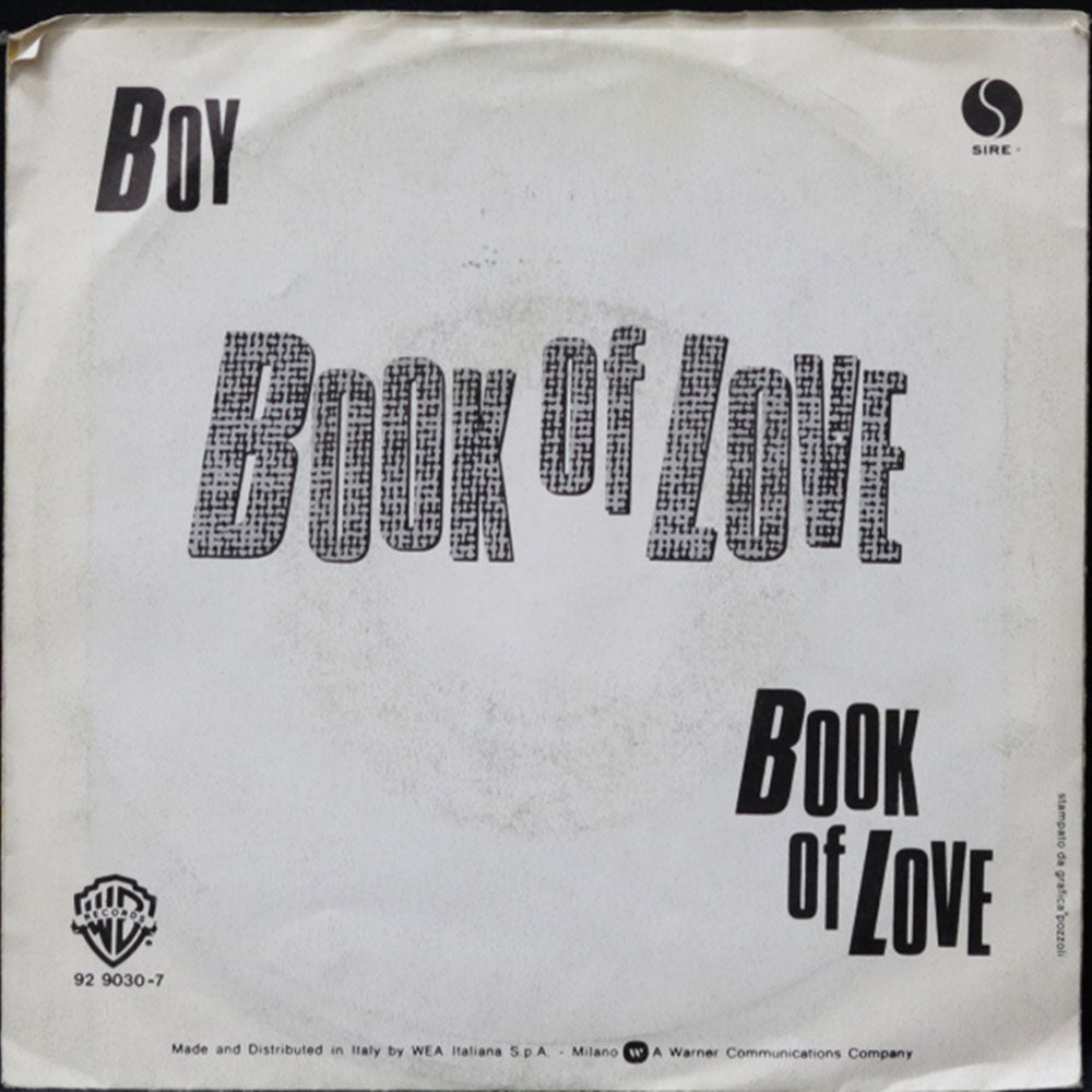 EBOND Book Of Love - Boy Vinile V011107