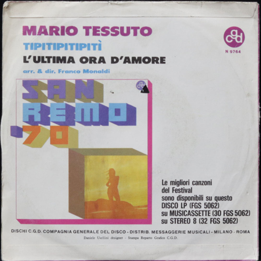 EBOND Mario Tessuto - Tipitipitipiti Vinile V011110