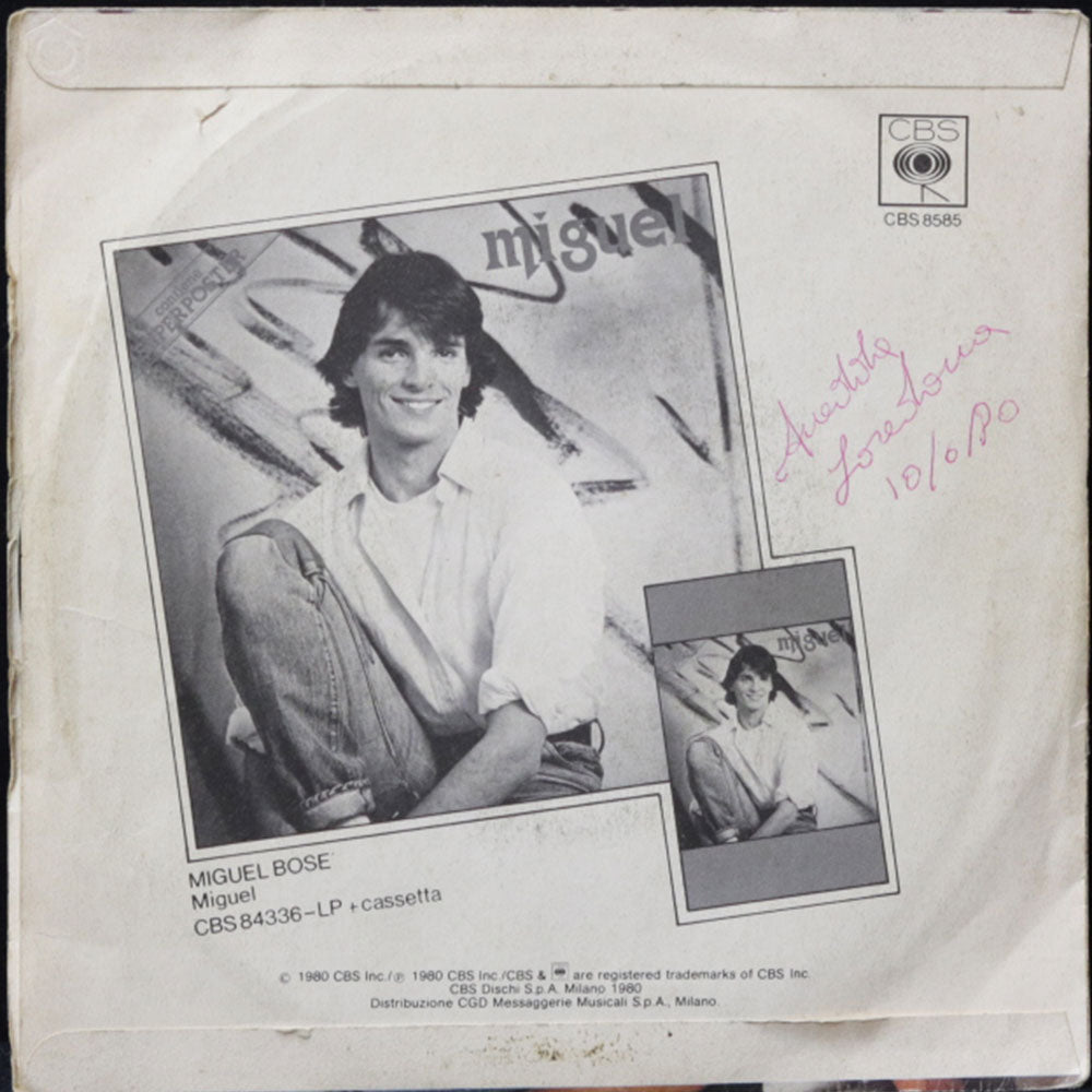 EBOND Miguel Bose - Olympic Games Vinile V011128