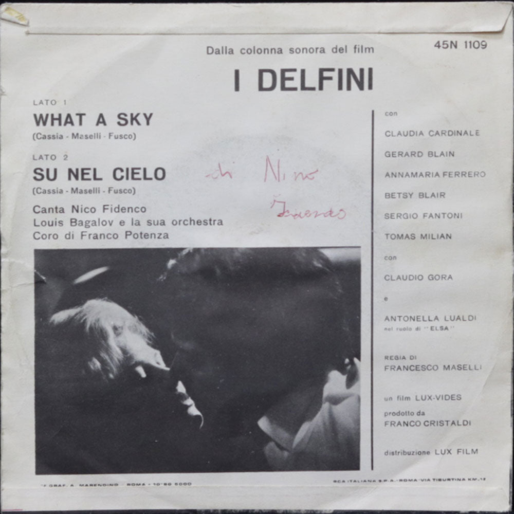 EBOND Nico Fidenco - What A Sky (Su Nel Cielo) Vinile V011146