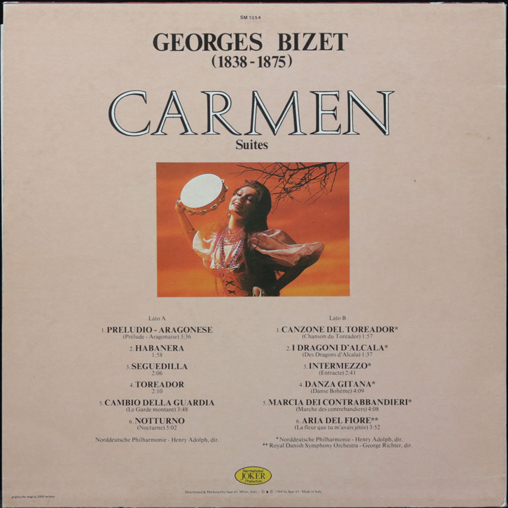 EBOND Georges Bizet - Carmen Suites Vinile V012058