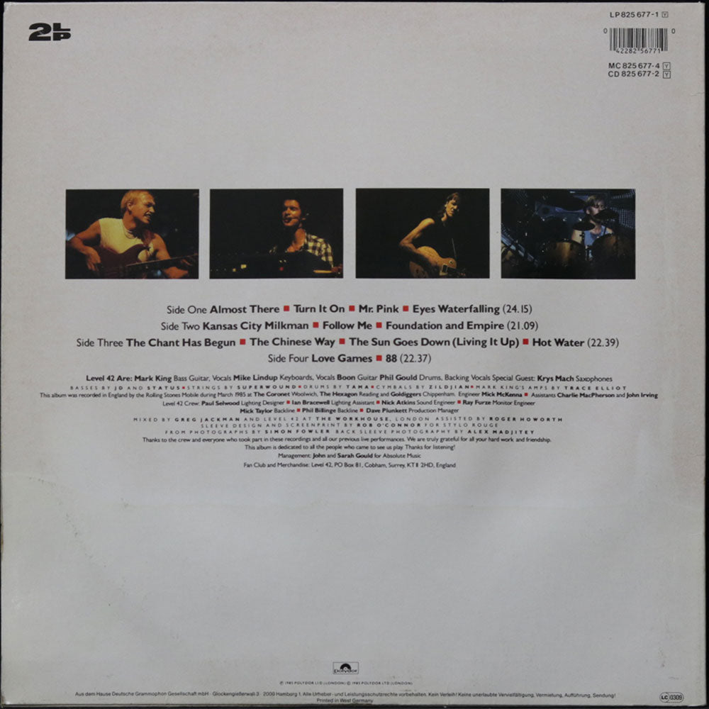 EBOND Level 42 - A Physical Presence Vinile V012070