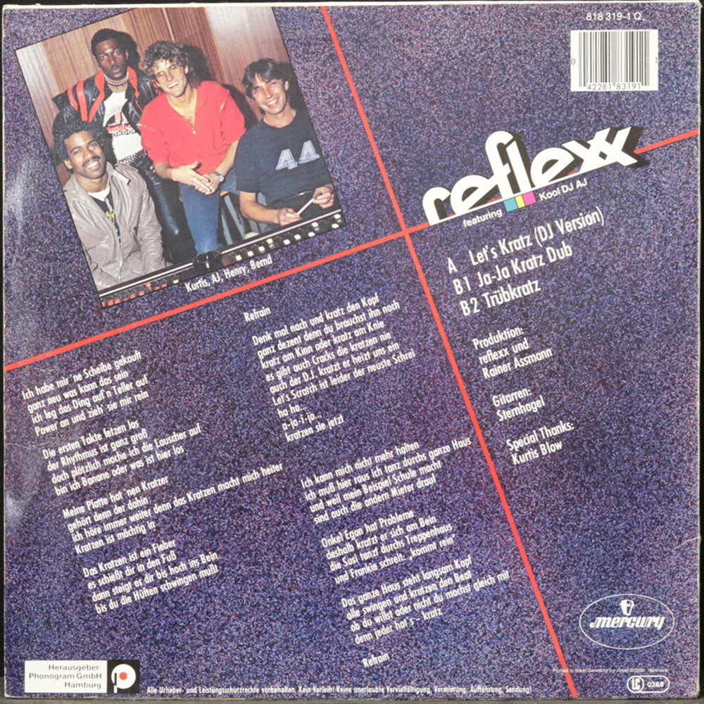 EBOND Reflexx Featuring Kool Dj Aj - Let's Kratz (A-ja-i-jo) Vinile V012097