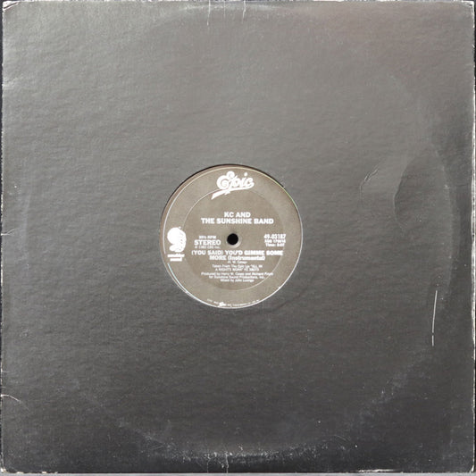 EBOND KC And The Sunshine Band - (You Said) You'd Gimme Some More - US Vinile V012128