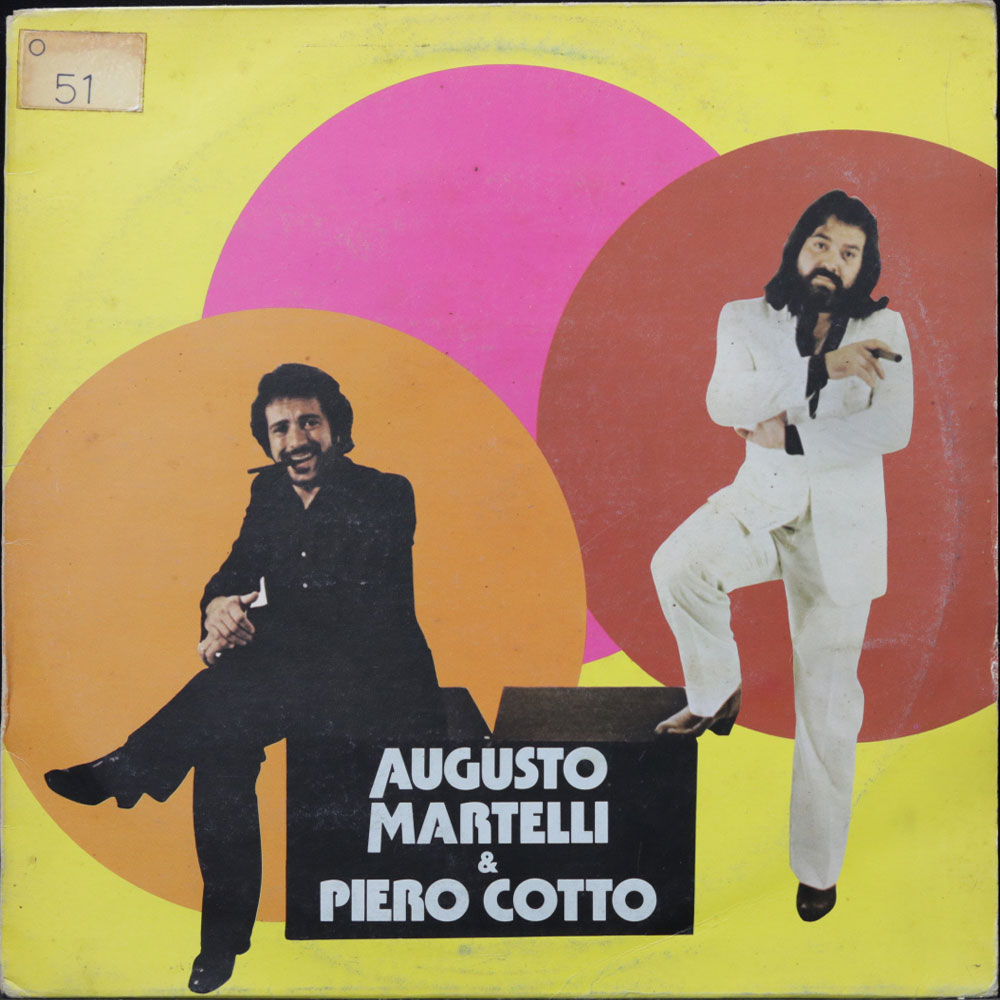 EBOND Augusto Martelli & Piero Cotto - Augusto Martelli & Piero Cotto Vinile V013038