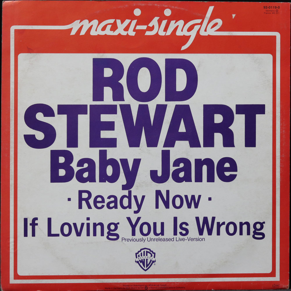 EBOND Rod Stewart - Baby Jane Vinile V013069