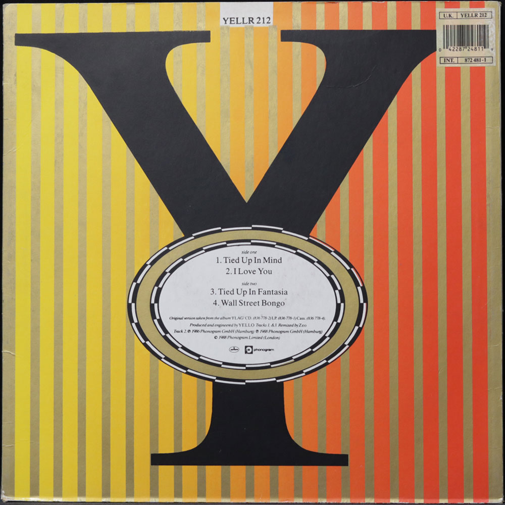 EBOND Yello - Tied Up (Remix) Vinile V013098