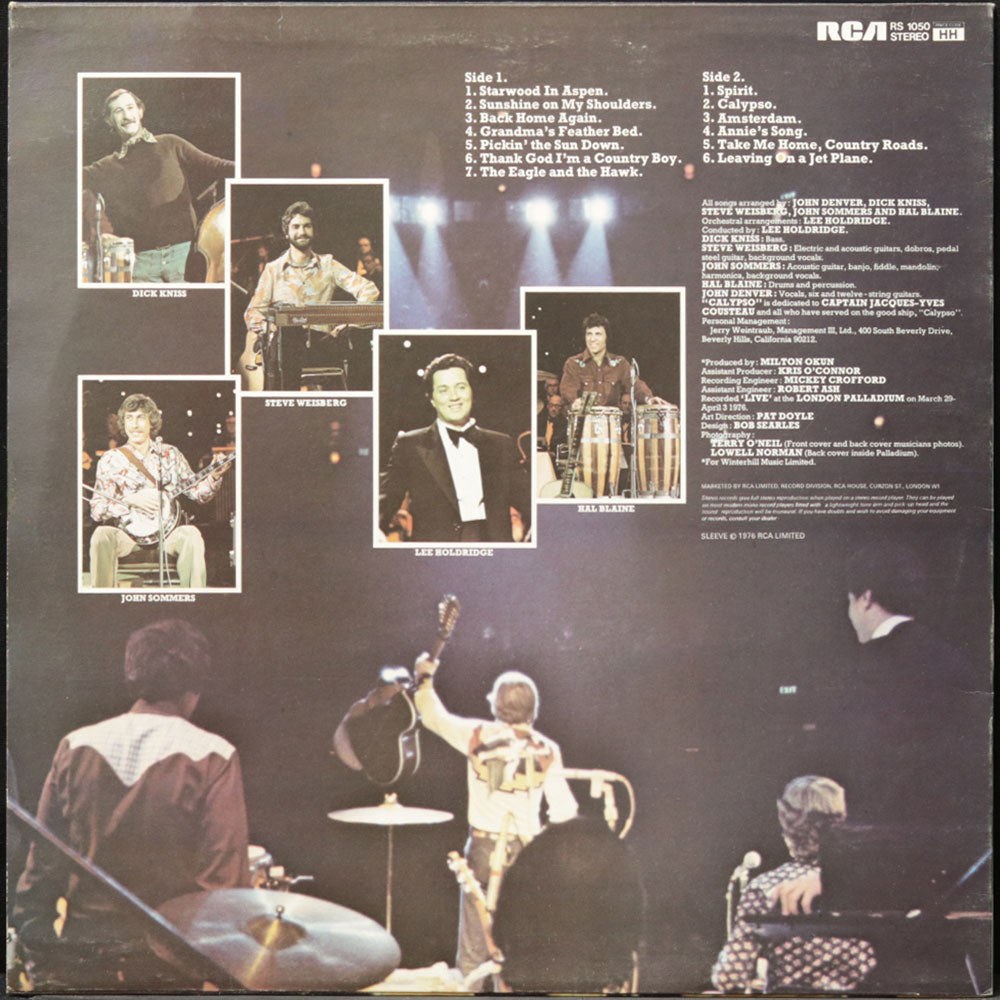 EBOND John Denver - Live In London Vinile V014026