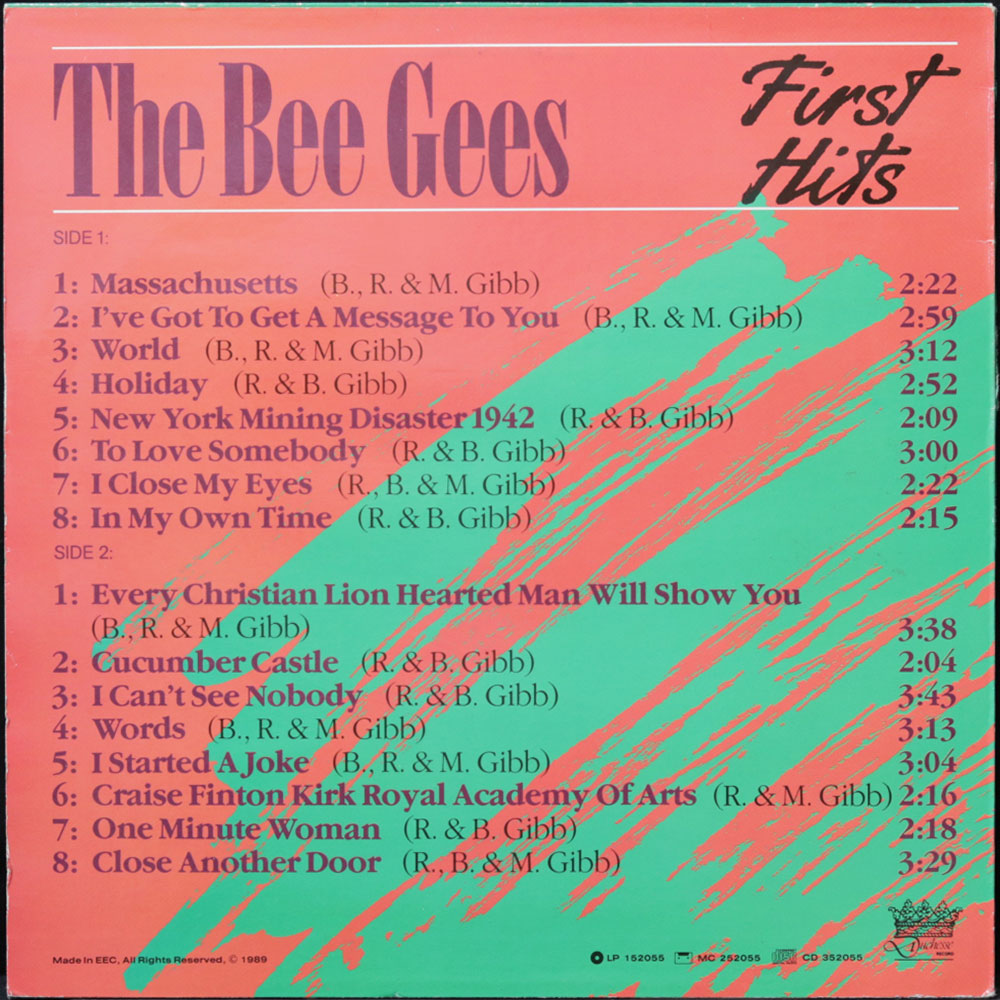 EBOND The Bee Gees - First Hits Vinile V014035