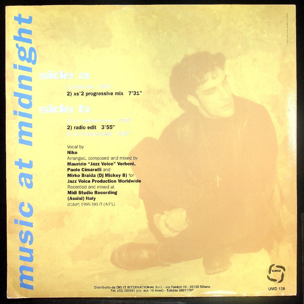 EBOND Niko - Music At Midnight Vinile V015015