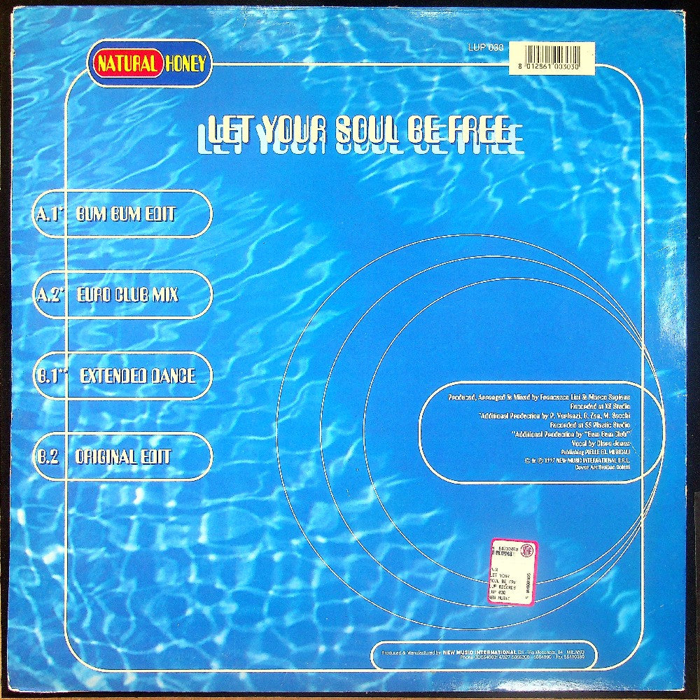 EBOND Natural Honey - Let Your Soul Be Free Vinile V015034