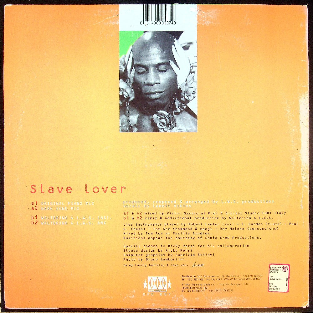 EBOND L.W.S. - Slave Lover (PROMO) Vinile V015040