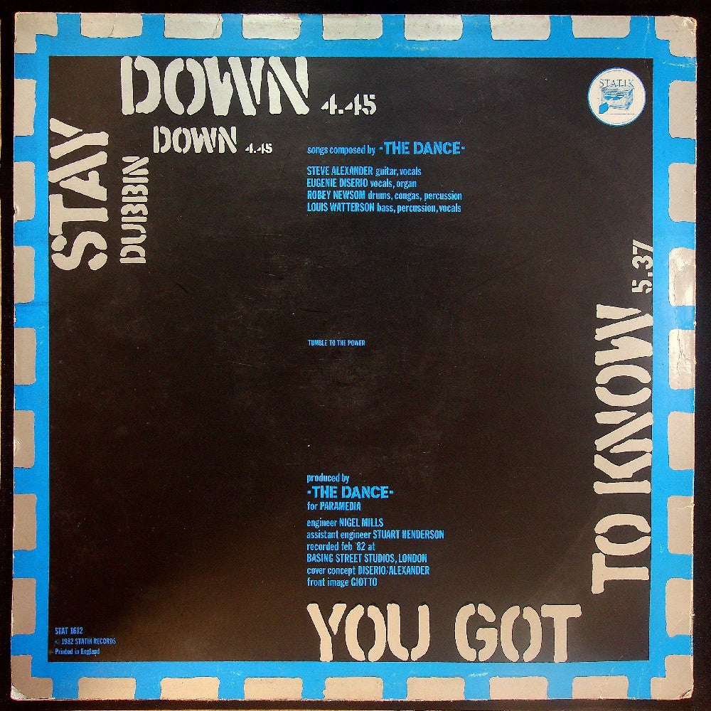 EBOND The Dance - Stay Down Vinile V015054