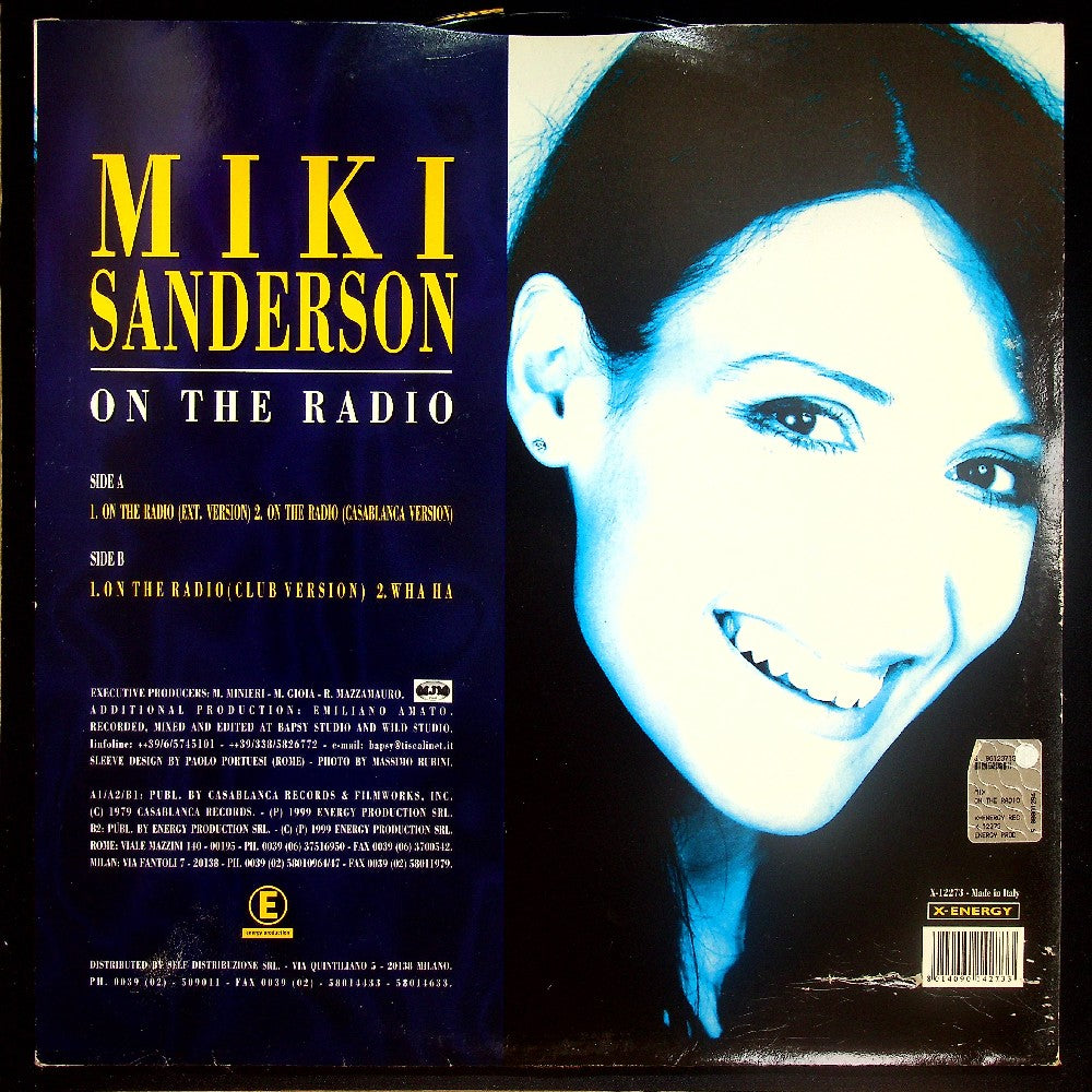 EBOND Miki Sanderson - On The Radio Vinile V015058