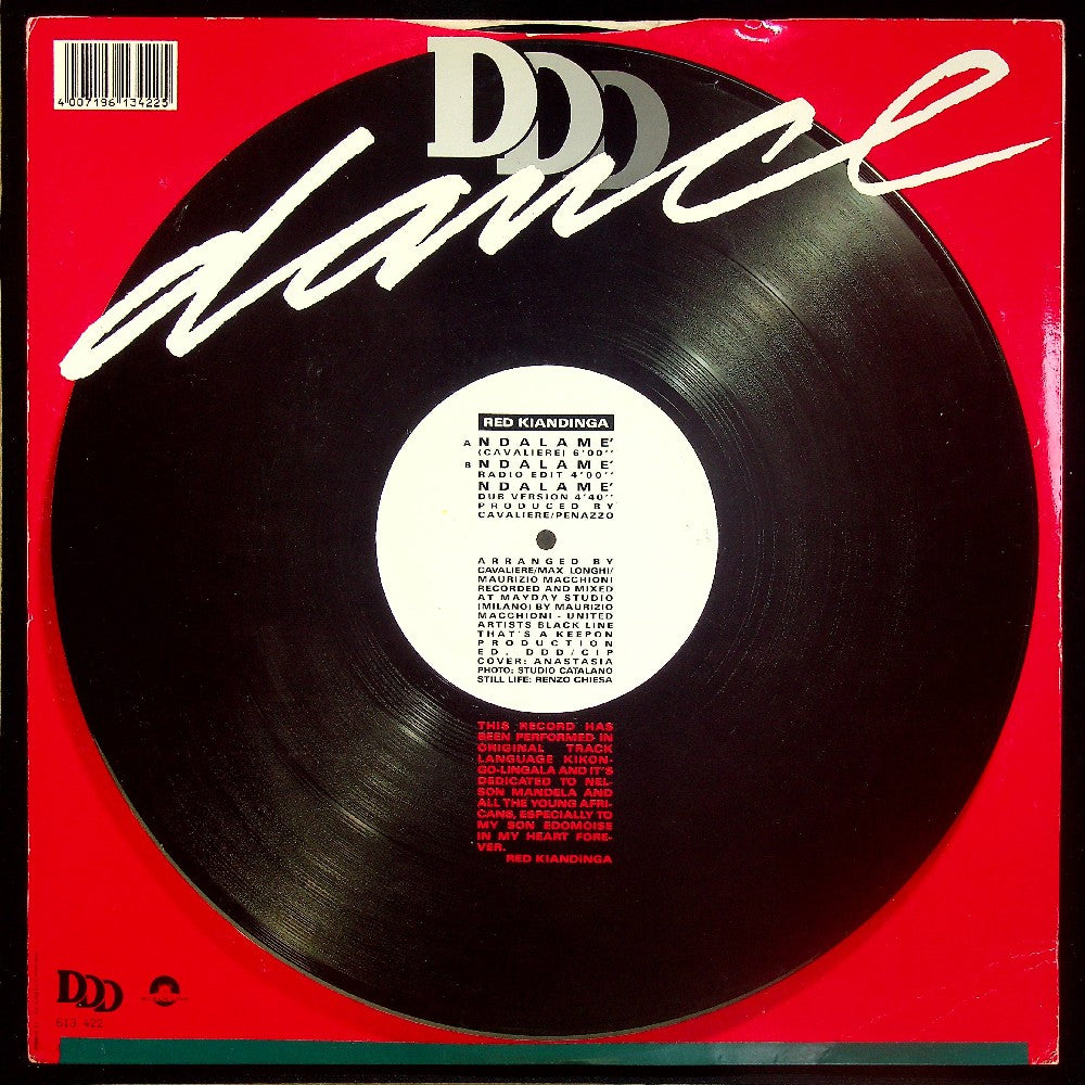 EBOND Red Kiandinga - Ndalame Vinile V015066