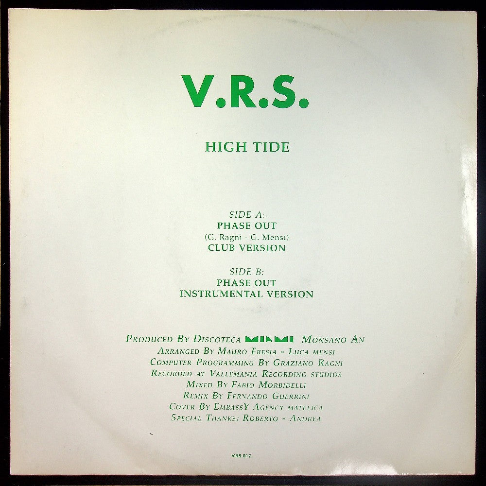 EBOND High Tide - Phase Out Vinile V015079
