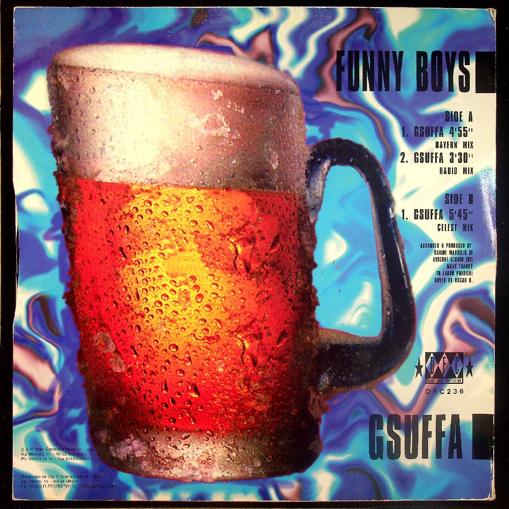 EBOND Funny Boys - Gsuffa (PROMO) Vinile V015083
