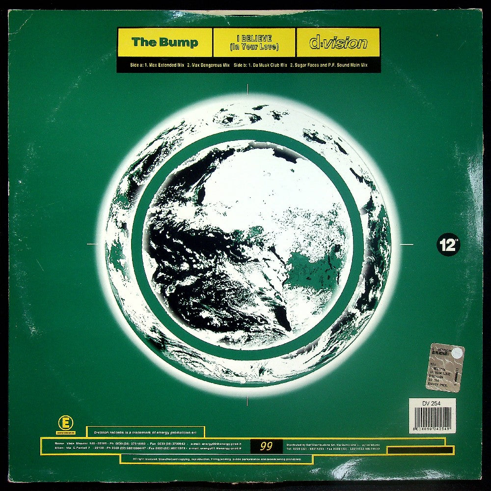 EBOND The Bump - I Believe (In Your Love) Vinile V015132