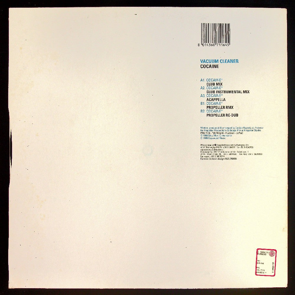 EBOND Vacuum Cleaner - Cocaine Vinile V015135