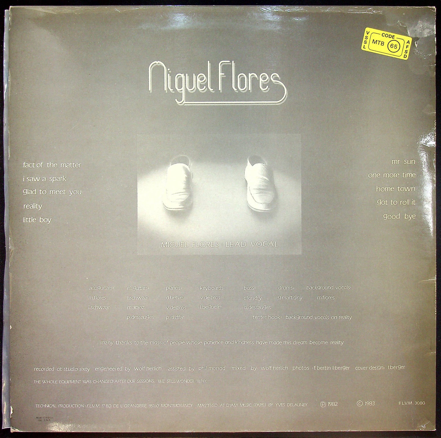 EBOND Miguel Flores - Little Boy Vinile V016002