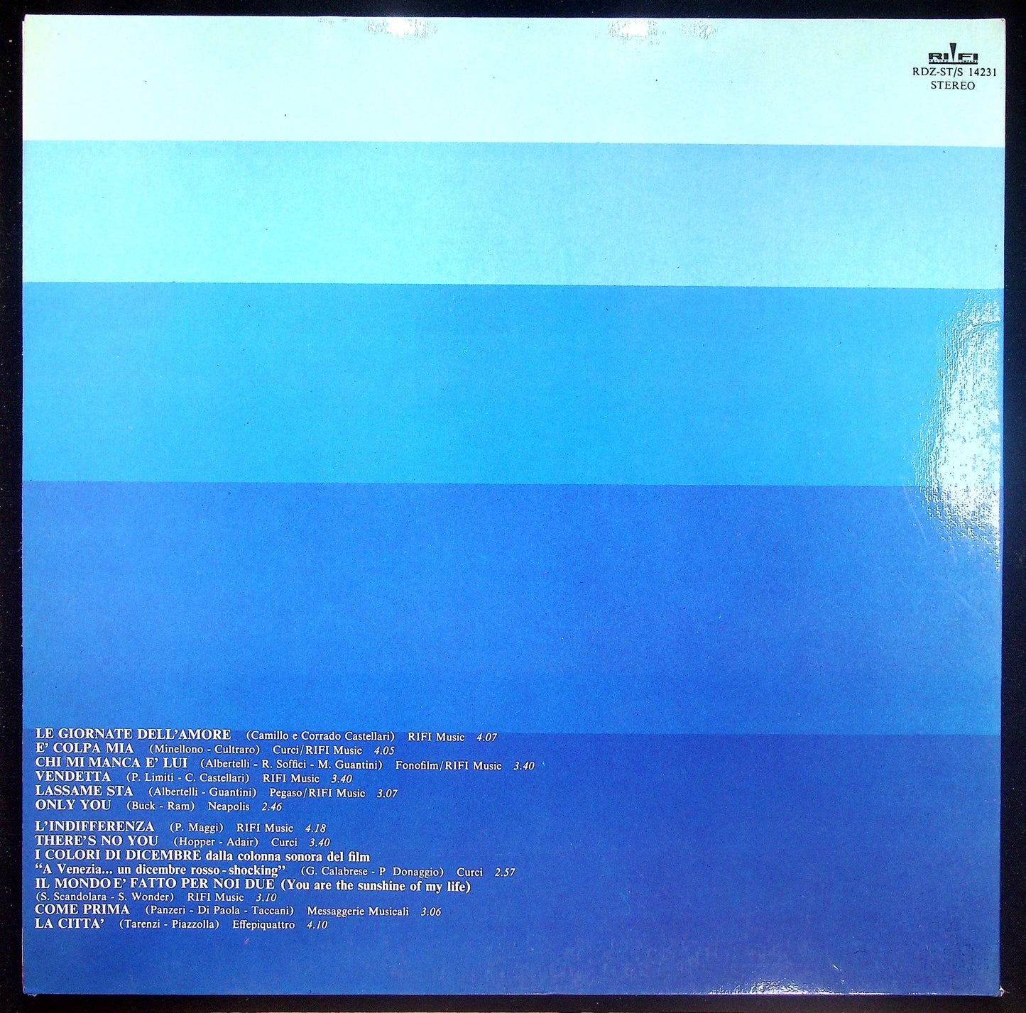 EBOND Iva Zanicchi - Le Giornate Dell'Amore Vinile V016007