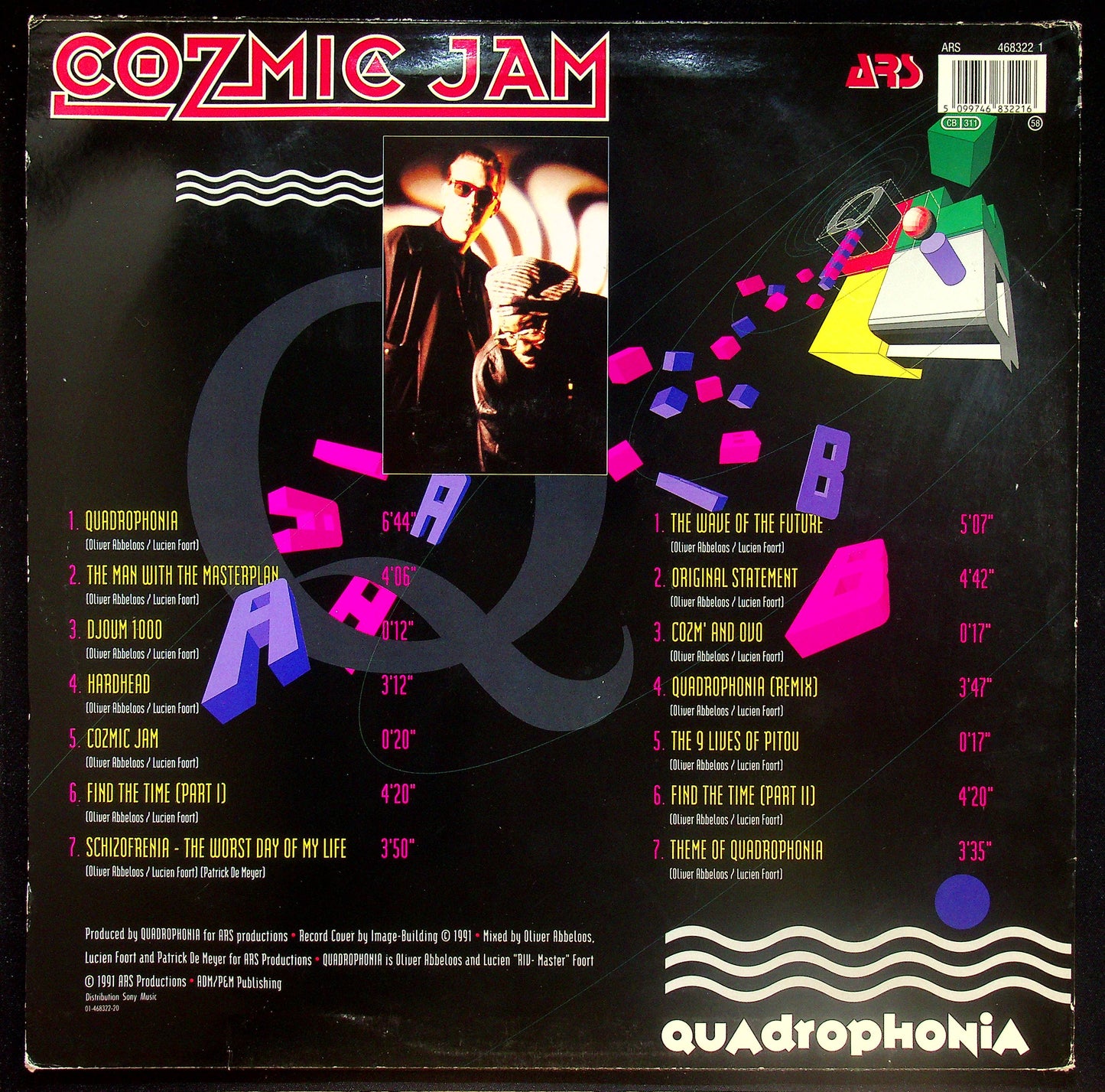 EBOND Quadrophonia - Cozmic Jam Vinile V016008