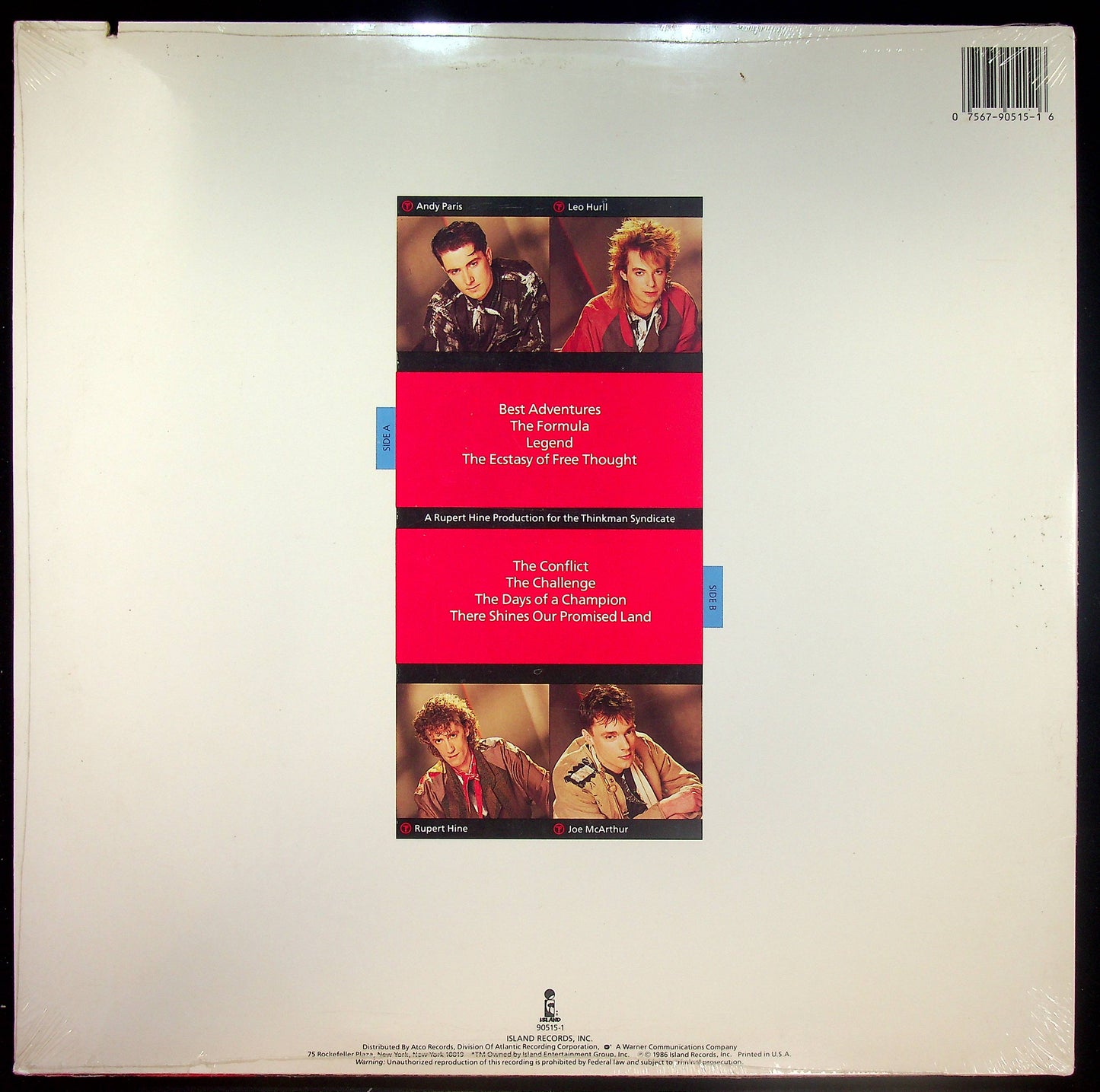 EBOND Thinkman - The Formula Vinile V016031